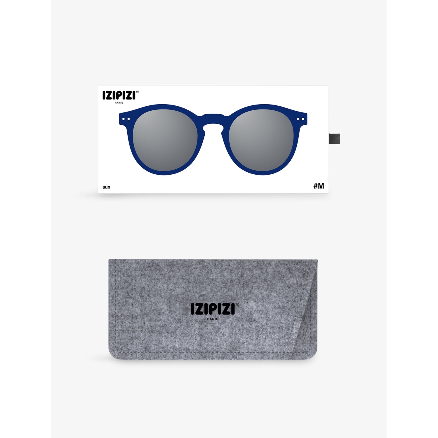 IZIPIZI round-frame acetate sunglasses, imported from the UK