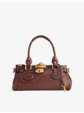 Chloe Paddington leather tote bag with stud charms, imported from the UK