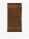 Lacoste cotton towel with logo embroidery (British brand)