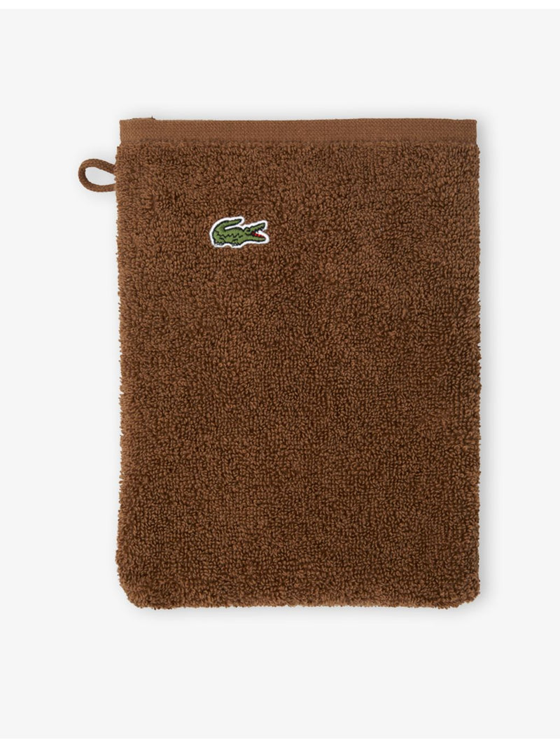 Lacoste cotton towel with logo embroidery (British brand)