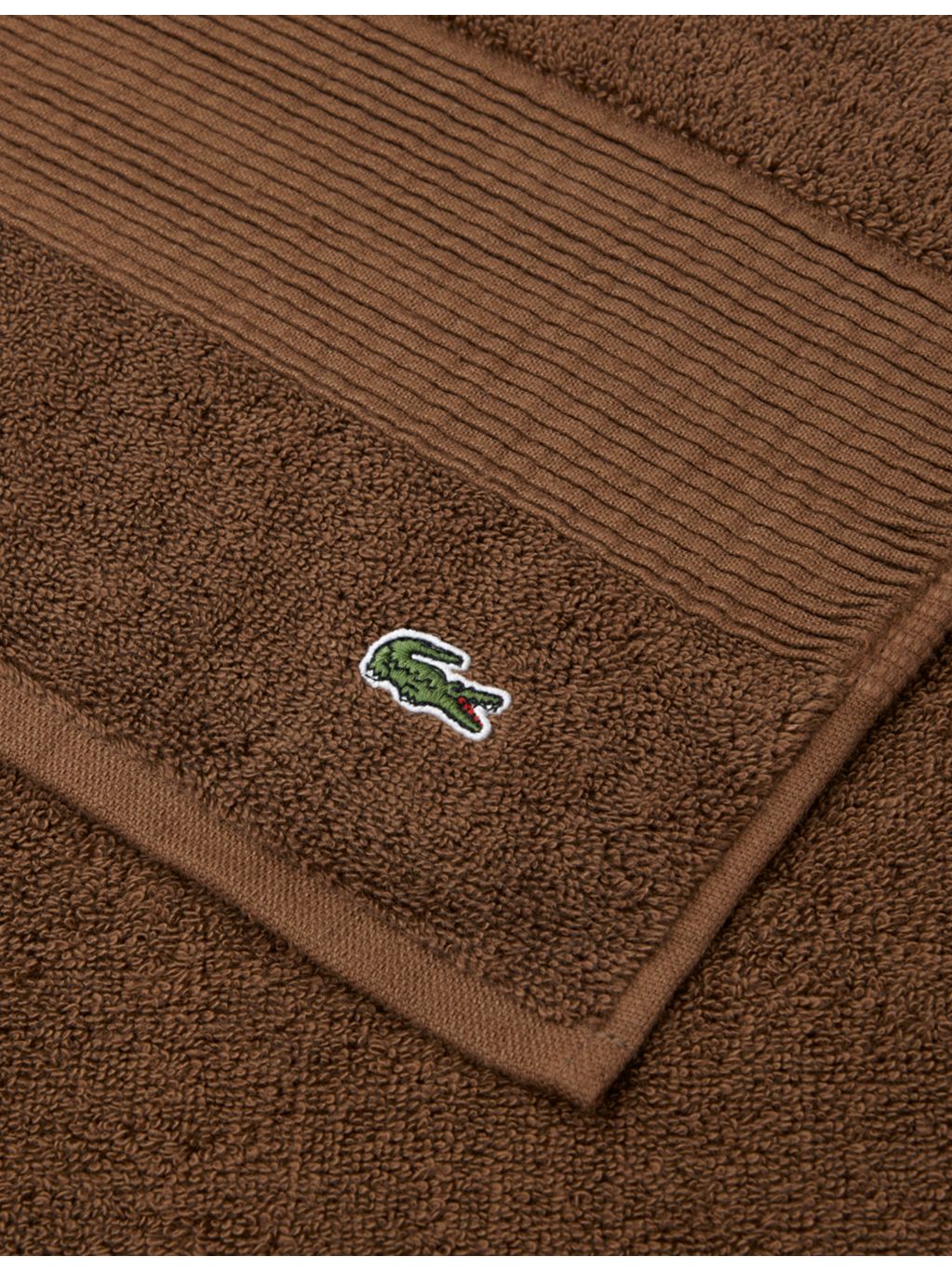 Lacoste 100% cotton mitt 15x21cm (British brand)
