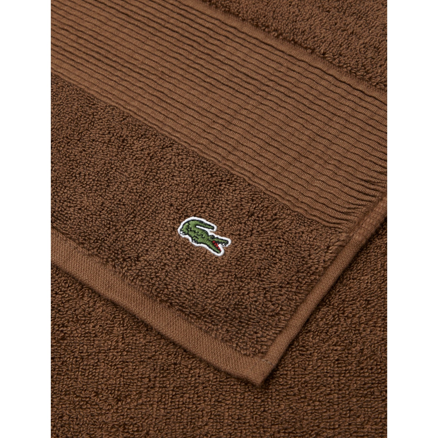 Lacoste 100% cotton mitt 15x21cm (British brand)