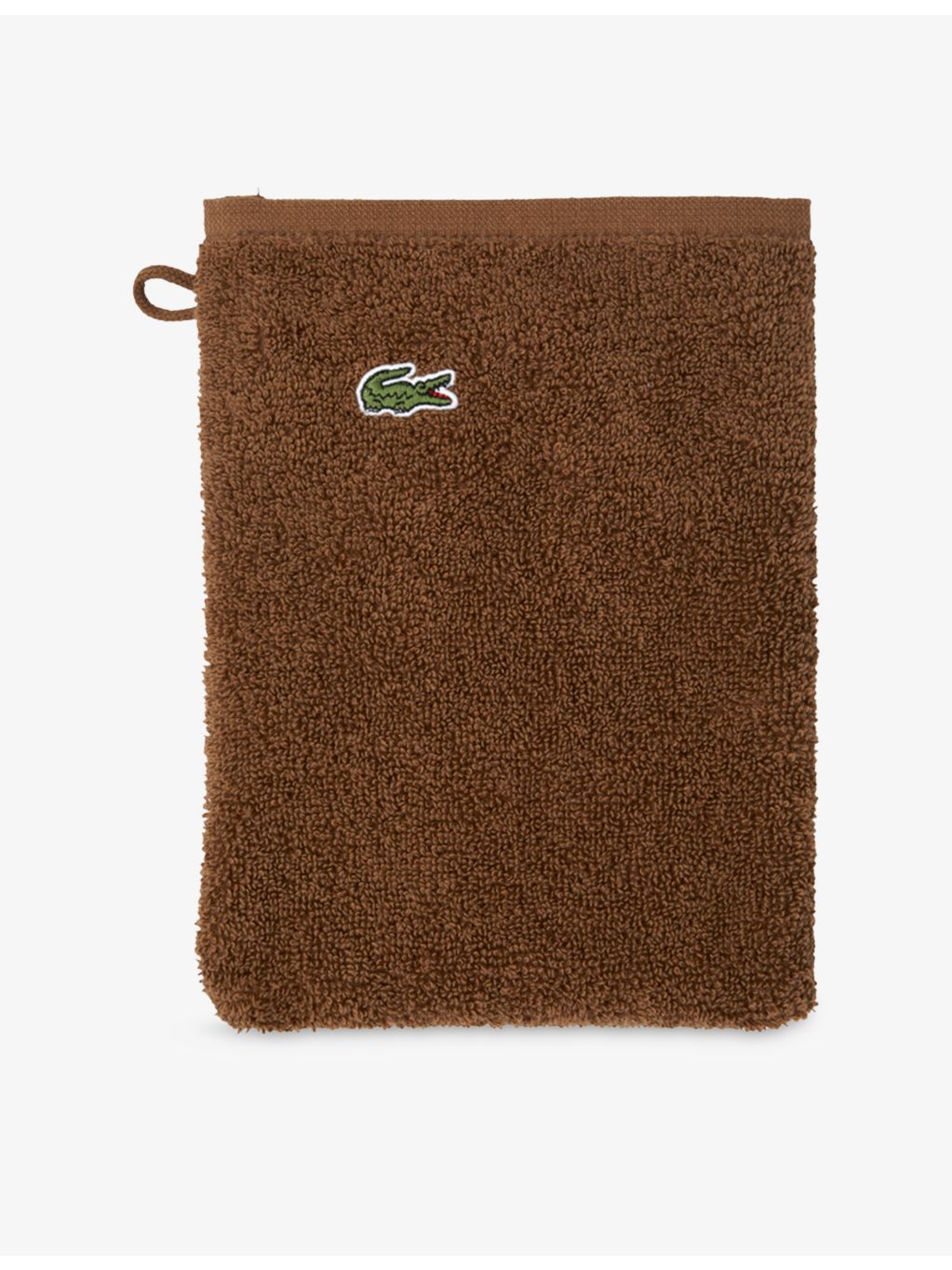 Lacoste 100% cotton mitt 15x21cm (British brand)