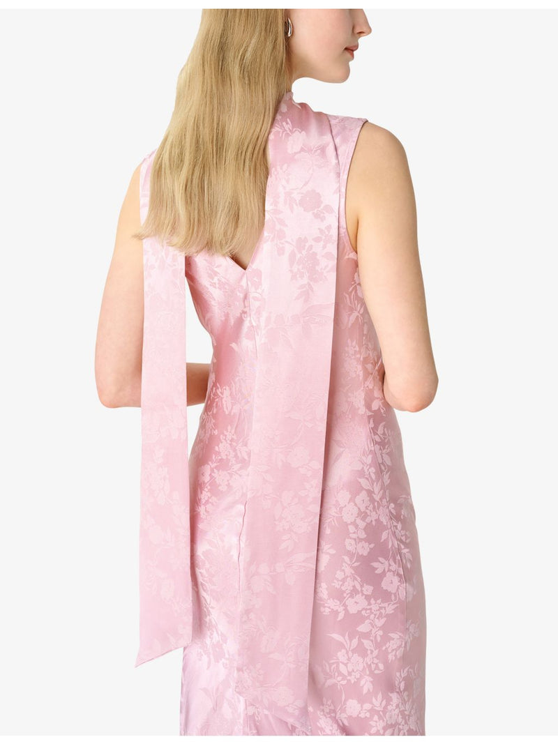 OMNES Scarlett jacquard woven scarf, lightweight viscose blend (British brand)