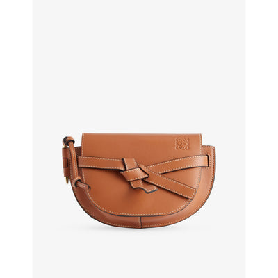 selfridges Loewe Pre-Loved Gate Leather Shoulder Bag- Buy online at McGrocer