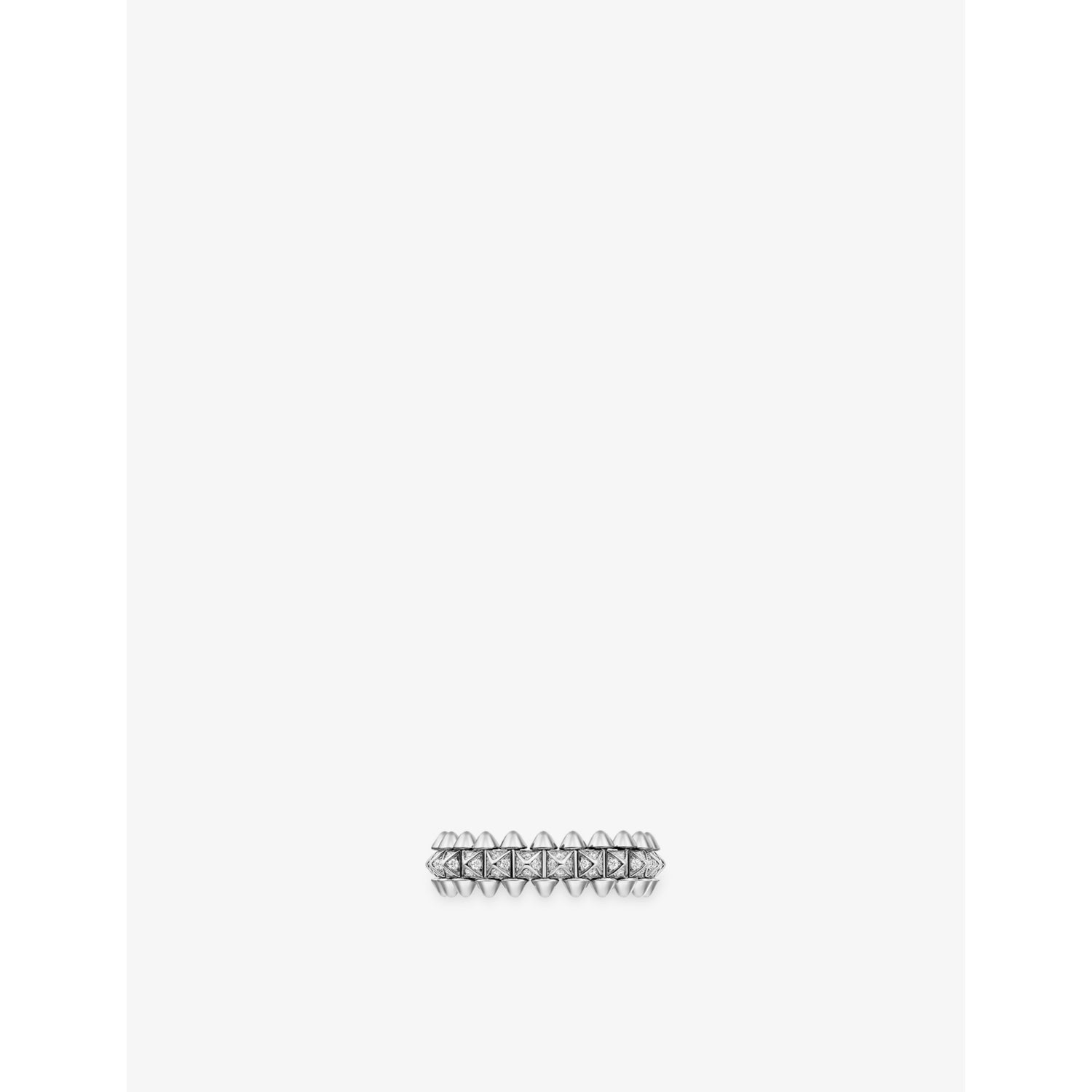 Cartier Clash ring 18ct white gold 0.31ct diamond, imported from the UK