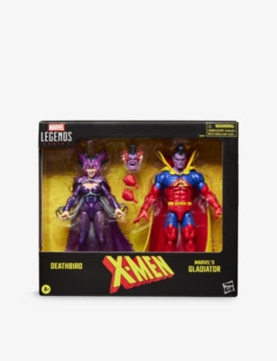 X-Men Deathbird and Gladiator action figures 15cm (British brand)