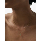 Astley Clarke 18ct gold turquoise pendant necklace, imported from the UK