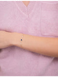 Astley Clarke yellow gold diamond and sapphire bracelet, imported from the UK