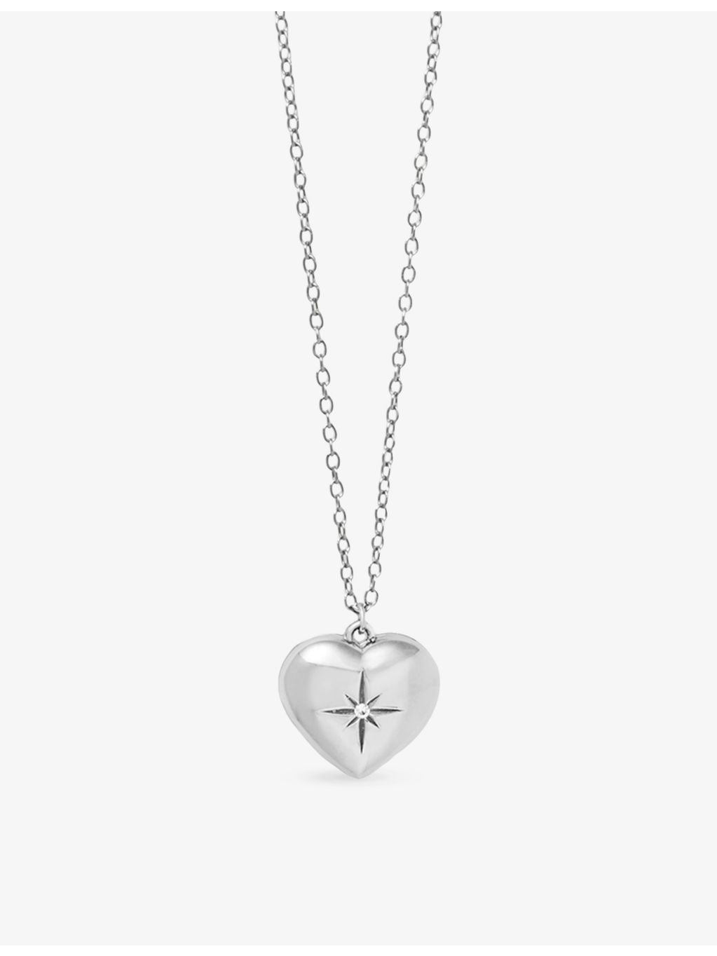 Astley Clarke mini heart locket necklace in sterling silver - British product
