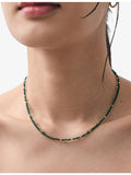Astley Clarke malachite double strand beaded necklace, UK version