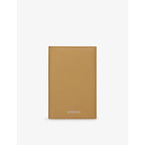 Sandro leather cardholder logo embossed multiple card slots - British product