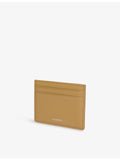 Sandro logo-embossed leather cardholder, compact size - British product