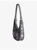 Zadig&Voltaire leather shoulder bag with monogram, UK version