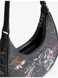 Zadig&Voltaire leather shoulder bag with monogram, UK version