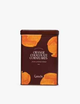 Orange chocolate cornflake clusters 190g, imported from the UK