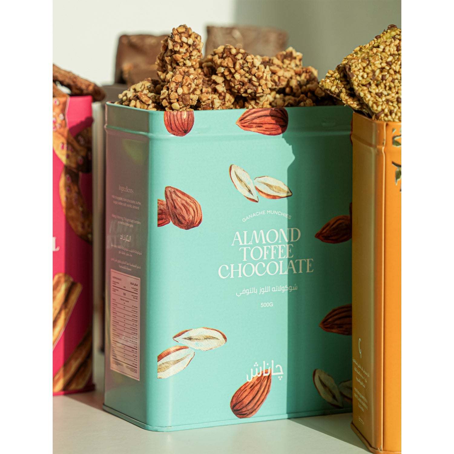 Almond toffee chocolate munchies 340g, UK version