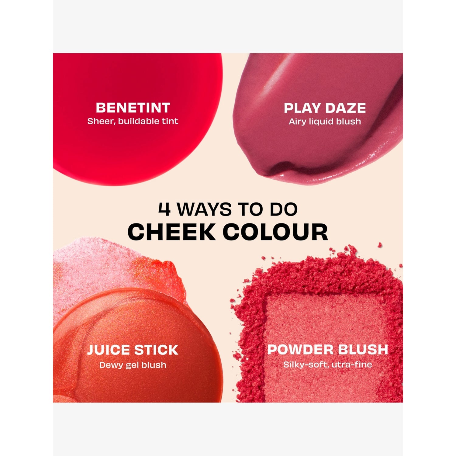 Benefit liquid blush natural-matte 6g - British product