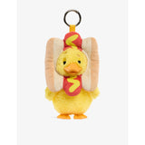 Duckalooz Snack Quack clip-on vinyl soft toy blind box 12.7cm, UK version