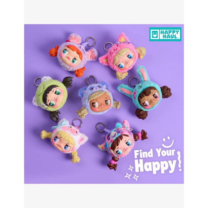 Sour Pout Pawty Crashers vinyl clip-on soft toy 7cm, UK version