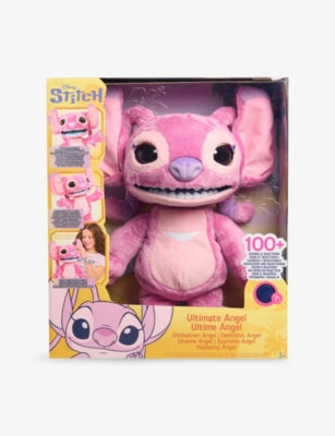Disney Stitch Angel interactive soft toy 47cm, UK version
