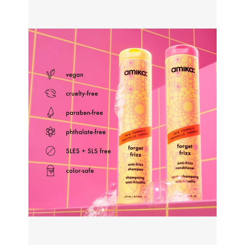 amika Forget Frizz anti-frizz conditioner 275ml (British brand)