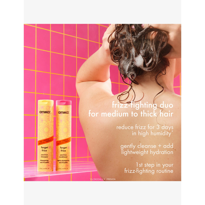 amika Forget Frizz anti-frizz conditioner 275ml (British brand)