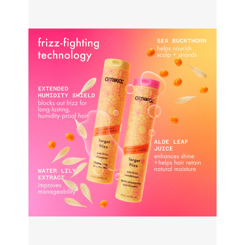 amika Forget Frizz anti-frizz conditioner 275ml (British brand)