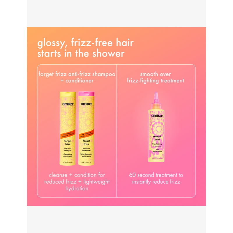 amika Forget Frizz anti-frizz conditioner 275ml (British brand)