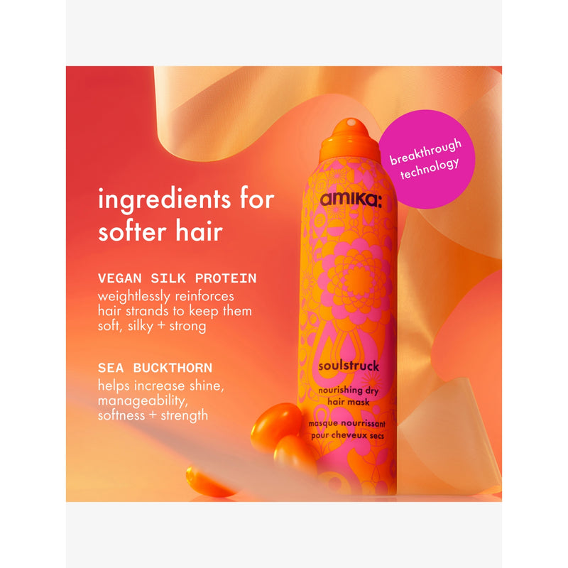 Amika Soulstruck leave-in dry hair mask 200ml, imported from the UK