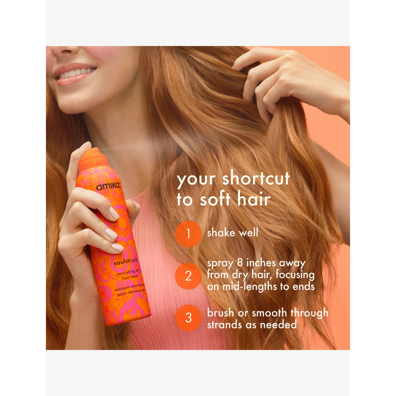 Amika Soulstruck leave-in dry hair mask 200ml, imported from the UK