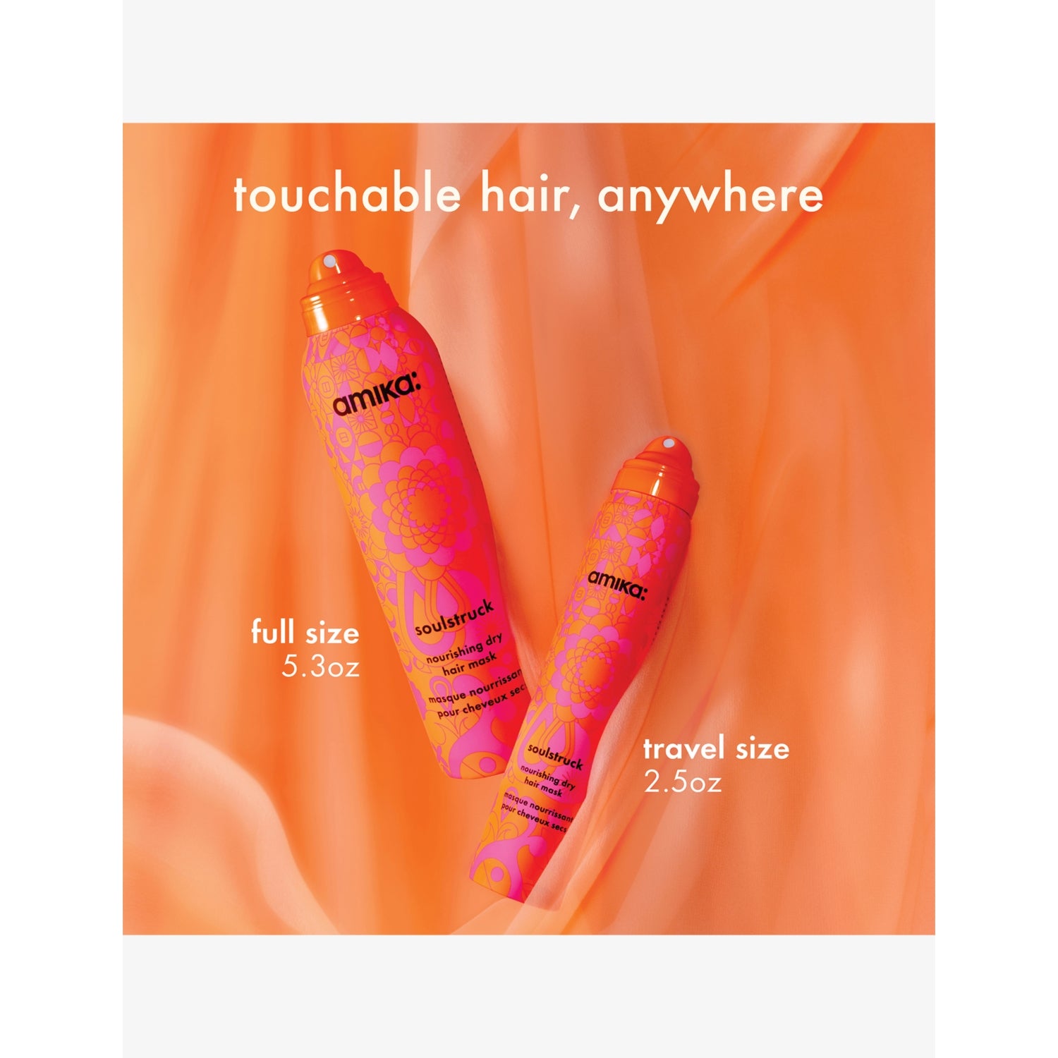 Amika Soulstruck leave-in dry hair mask 200ml, imported from the UK