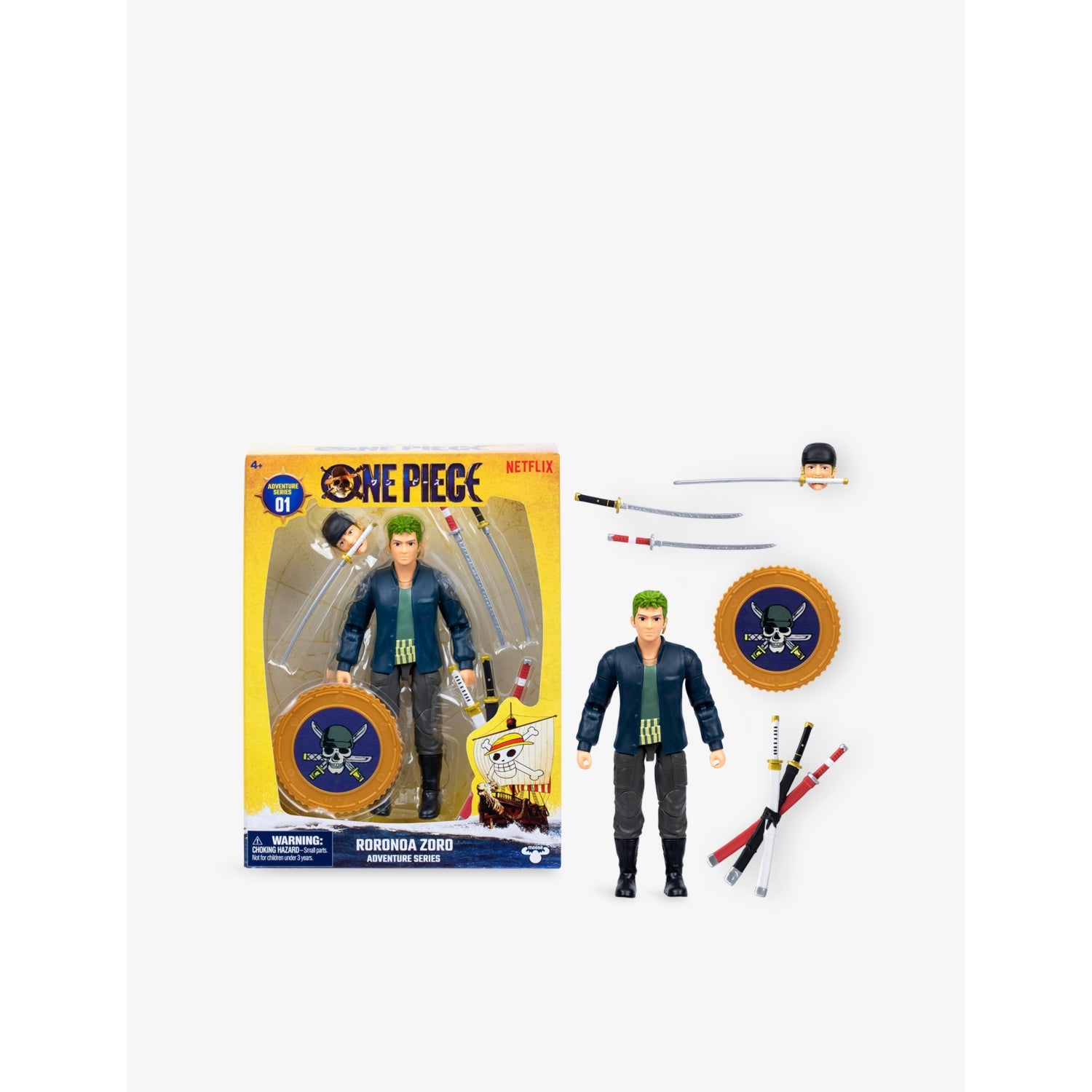 One Piece Zoro anime action figure 15cm, UK version