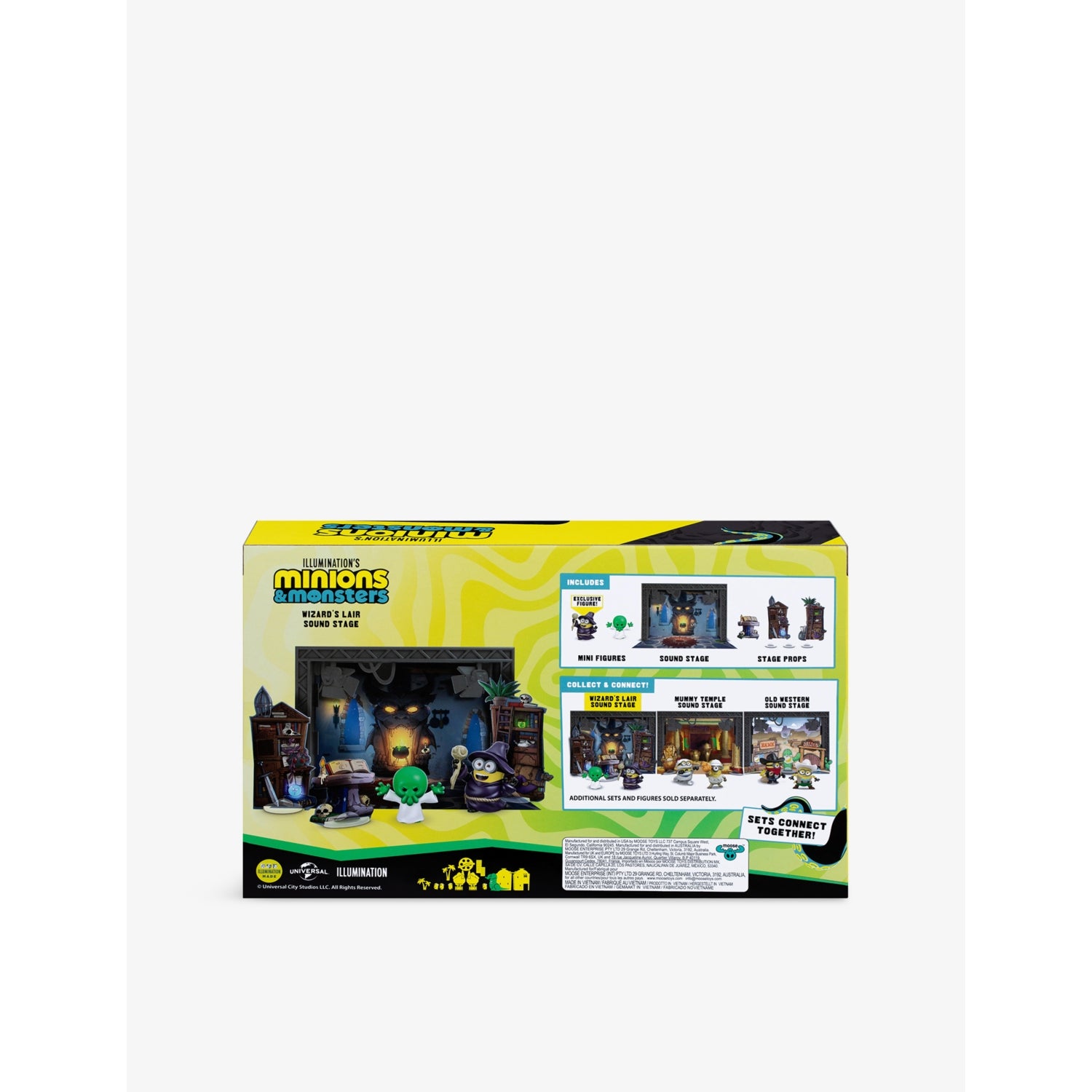 Minions & Monsters figure set Wizard's Lair Sound Stage 10.5cm (British brand)