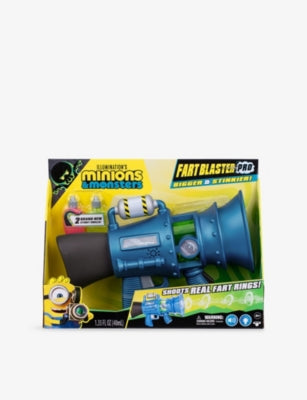 Minions blaster toy with scented formulas, UK version