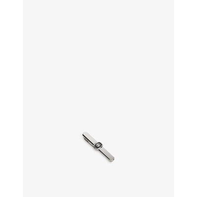 selfridges BOSS Double B-Monogram Brass Tie Clip- Buy online at McGrocer