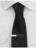 BOSS brass tie clip with black enamel insert 5.1cm - British product