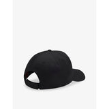 HUGO cotton baseball cap with leather brand patch, UK version