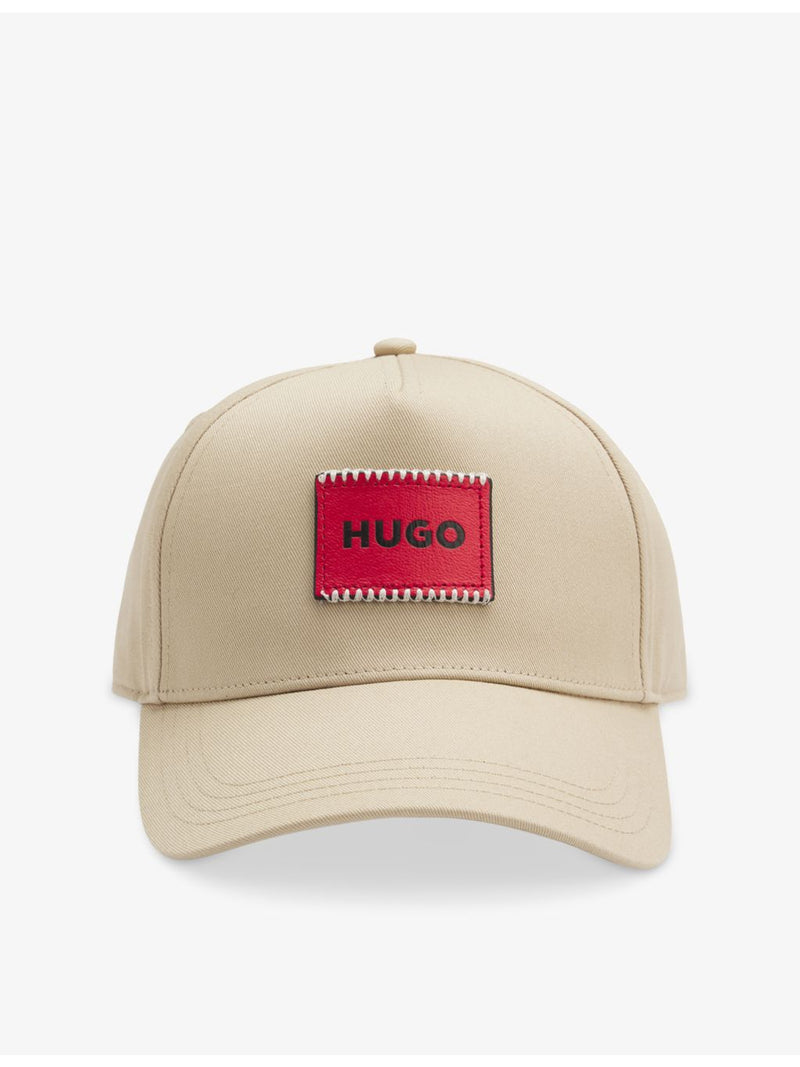 HUGO cotton-twill cap with buckle fastening - British product