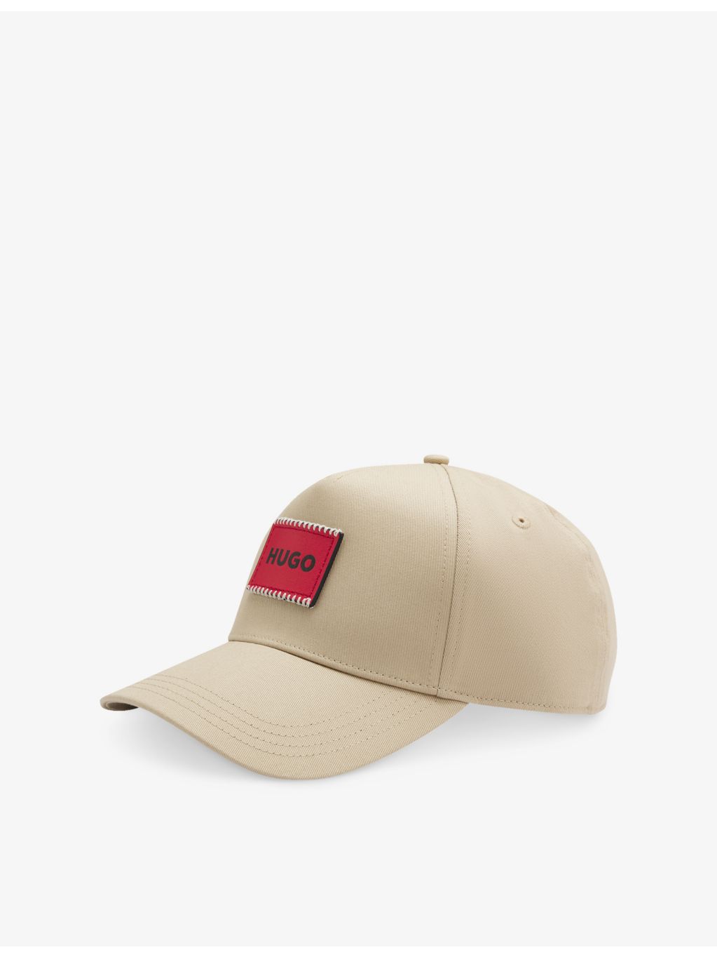 HUGO cotton-twill cap with buckle fastening - British product