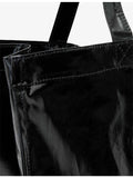 AllSaints oversized coated cotton tote bag, imported from the UK