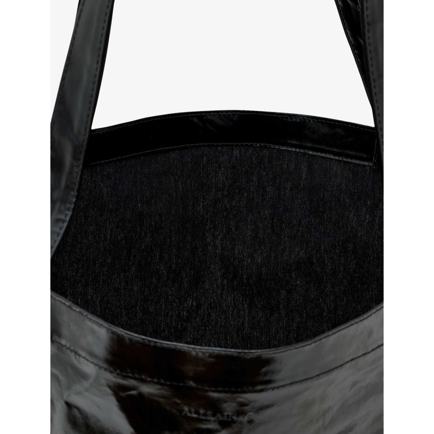 AllSaints oversized coated cotton tote bag, imported from the UK