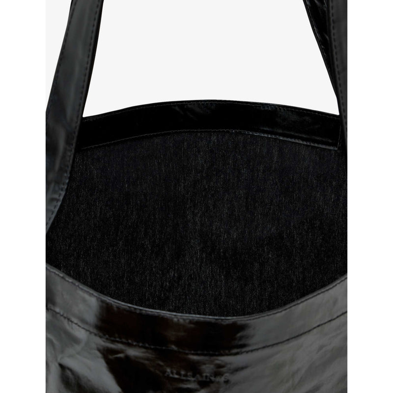 AllSaints oversized coated cotton tote bag, imported from the UK