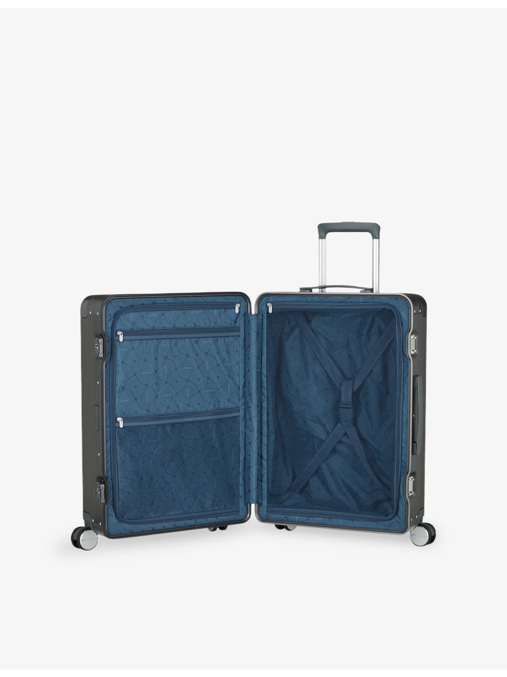 American Tourister SoundBox Alu Medium 4-Wheel suitcase 68cm (British brand)