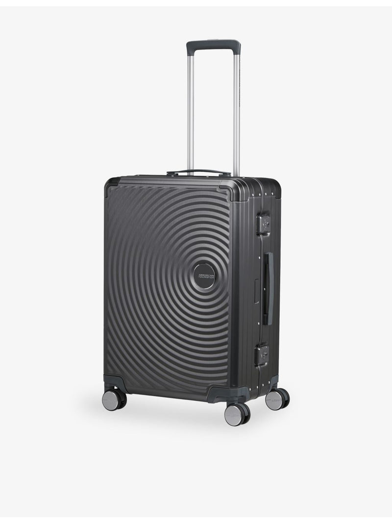 American Tourister SoundBox Alu Medium 4-Wheel suitcase 68cm (British brand)