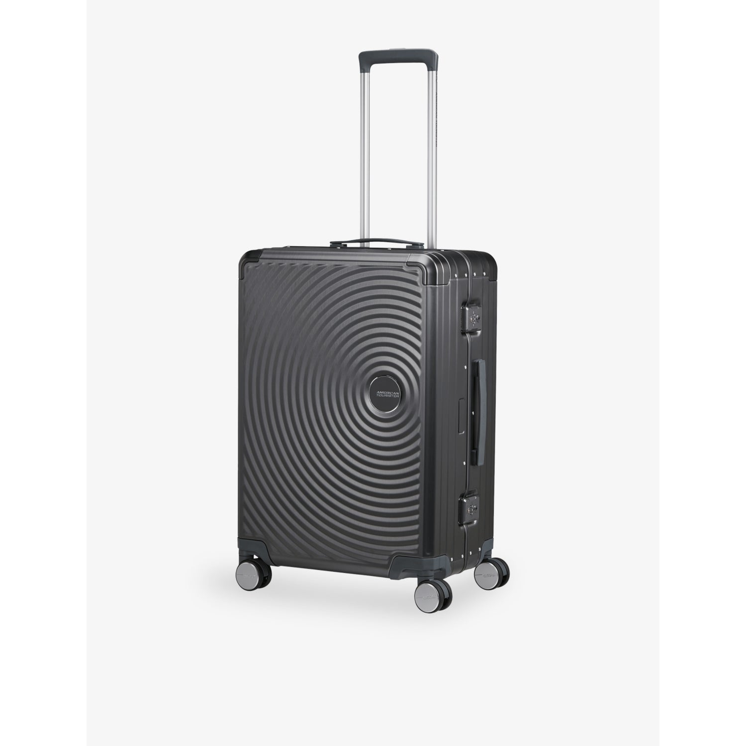 American Tourister SoundBox Alu Medium 4-Wheel suitcase 68cm (British brand)