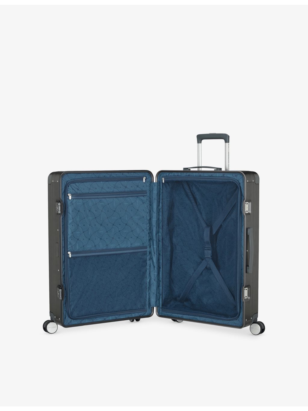 American Tourister SoundBox Alu large suitcase 77cm, UK version