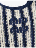 Miu Miu crochet cotton tote bag, imported from the UK
