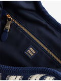 Miu Miu crochet cotton tote bag, imported from the UK