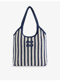 Miu Miu crochet cotton tote bag, imported from the UK